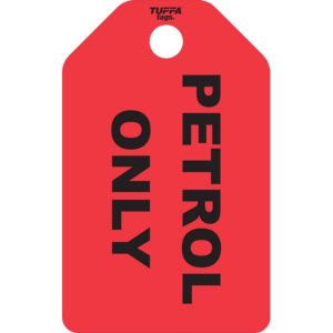 Petrol Only Tag