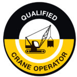Qualified Crane Operator Safety Decals