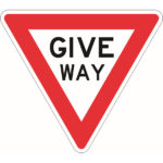 Giveway R1-2 Signs