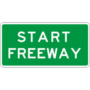 Start Freeway Signs