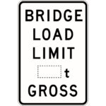 ridge Load Limit _t Gross Signs