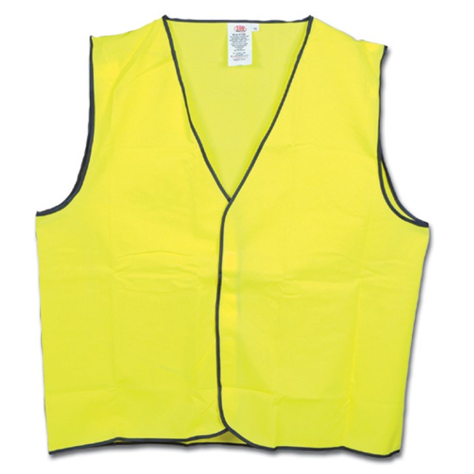 Hi-Vis Yellow Safety Vest - Day Use