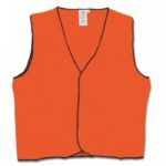 Hi-Vis Orange Safety Vest - Day Use