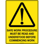 afe Work Procedure Must be Read and Understood Before Commencing Work