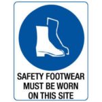 Safety Footwear Must be Worn on This Site