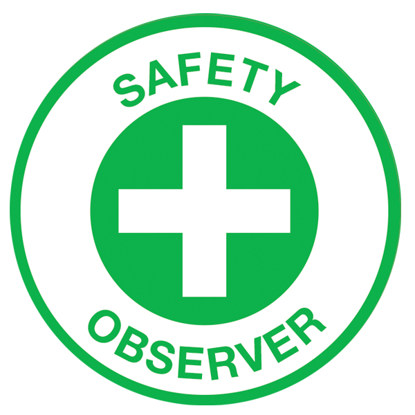 Safety Observer Safety Decals