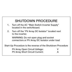 Shutdown Procedure_140x80_colour