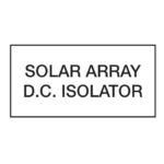 Solar Array DC Isolator 20x40