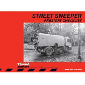 Street sweeper Prestart Books