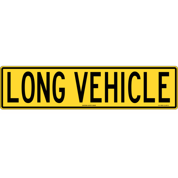 Long Vehicle Signs