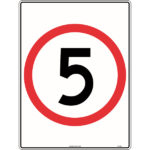 5 in Roundel Signs
