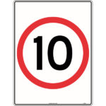 10 in Roundel Signs