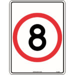 8 in Roundel Signs
