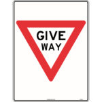 Give Way Picto Signs