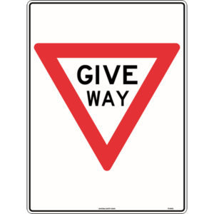 Give Way Picto Signs