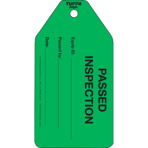 Passed Inspection Tags (packs of 100)