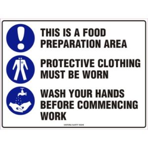 This is a Food Preparation Area