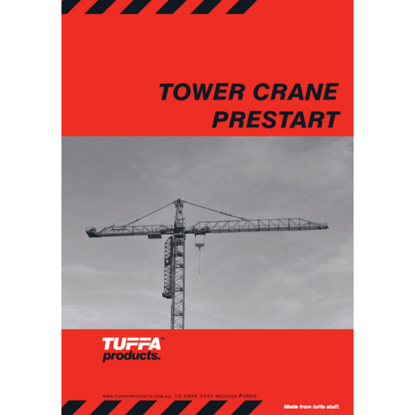 Tower Crane Prestart Cover