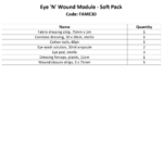 Eye 'N' Wound Module - Soft Pack