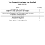 Trek Oxygen Kit, Oxy-Resus Eco - Soft Pack