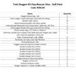 Trek Oxygen Kit, Oxy-Rescue Viva - Soft Pack