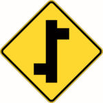 Staggered Side Road Junction Signs File name: W2-8A-3.jpg