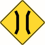 Narrow Bridge Signs