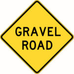 Gravel Road Signs