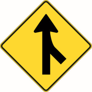 Merging Traffic, Right Signs