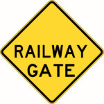 Railway Gate Signs
