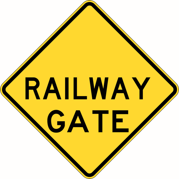 Railway Gate Signs