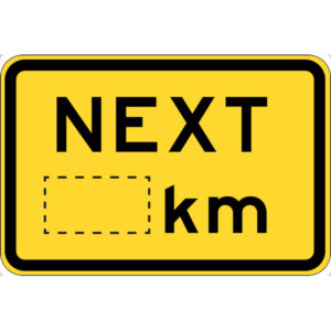 Next _km Signs