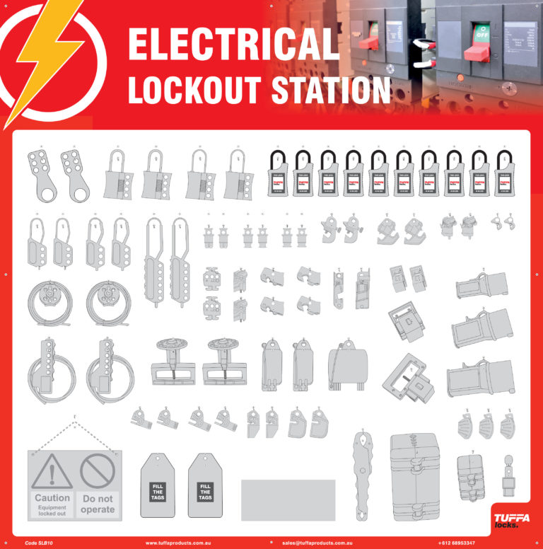 Electrical Lockout Station - SLB10