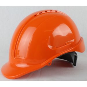 Maxiguard Vented Hardhat - Ratchet Harness (Orange)
