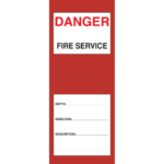 Utility Services Standpipe Stickers - Fire Service (Packs of 20)