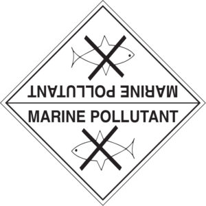 Marine Pollutant Decals 100mm x 100mm