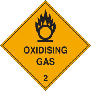 Oxidising Gas 2 Decals 100mm x 100mm