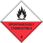 Spontaneously Combustible 4 Decals 100mm x 100mm