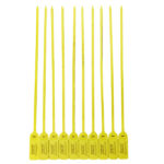 Yellow 410mm x 25mm Security Seal (pack of 100)