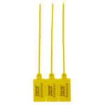 Yellow 470mm x 55mm Security Seal (pack of 100)
