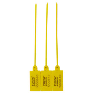 Yellow 470mm x 55mm Security Seal (pack of 100)
