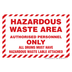 Drum / Hazardous Waste Decals